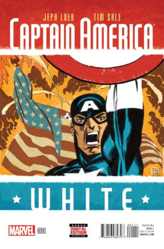 CAPTAIN AMERICA WHITE #1