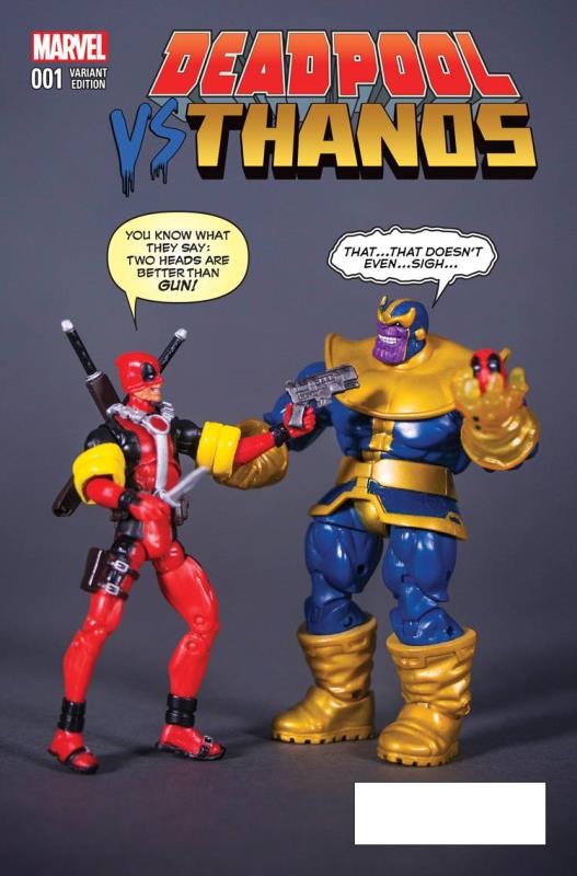 DEADPOOL VS THANOS #1 (OF 4) ACTION FIGURE VARIANT