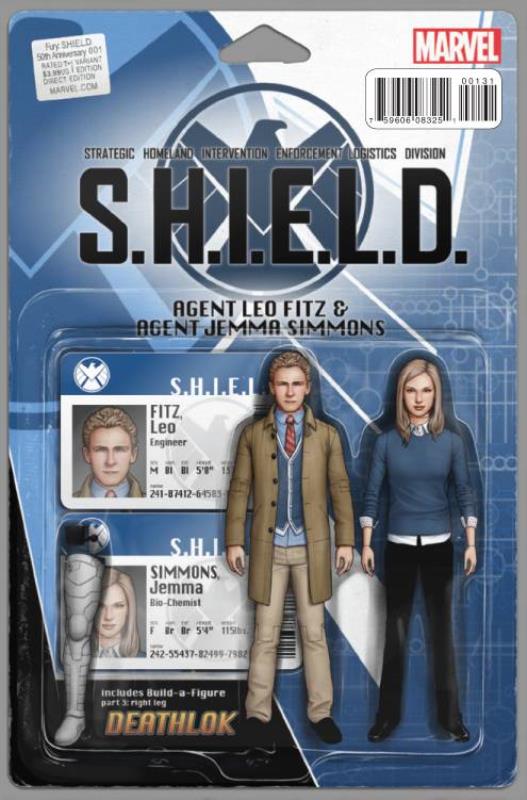 FURY SHIELD 50TH ANNIV #1 ACTION FIGURE VARIANT