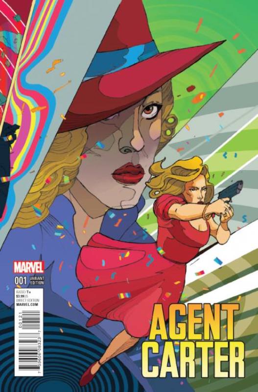 AGENT CARTER SHIELD 50TH ANNIV #1 WARD VARIANT