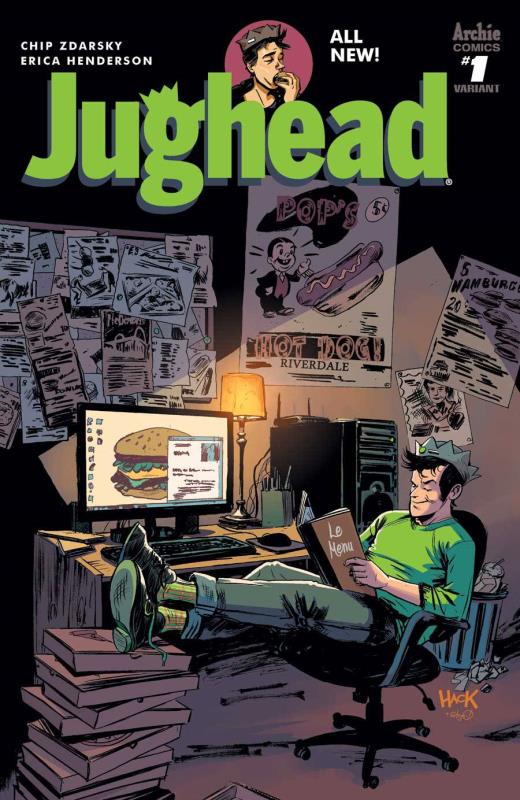 JUGHEAD #1 HACK VARIANT CVR