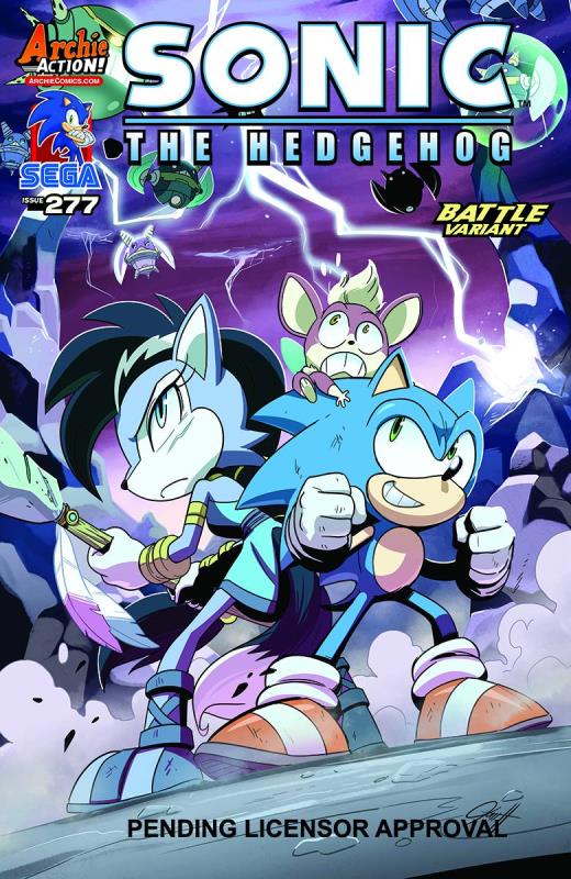 SONIC THE HEDGEHOG #277 HESSE VARIANT CVR