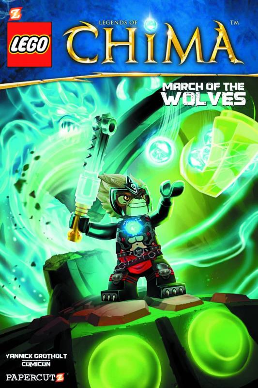 LEGO LEGENDS OF CHIMA HARDCOVER 05 MARCH OF THE WOLVES