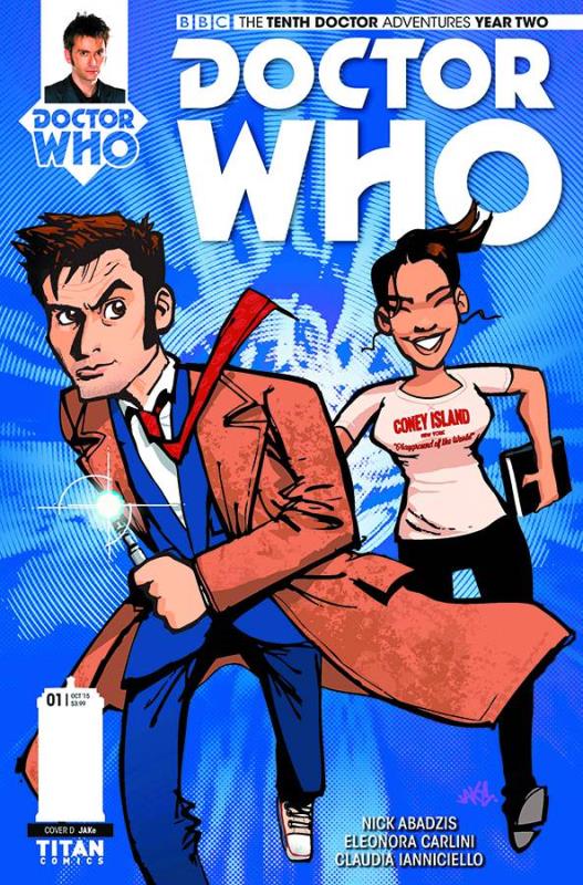 DOCTOR WHO 10TH YEAR TWO #1 JAKE INCV VARIANT