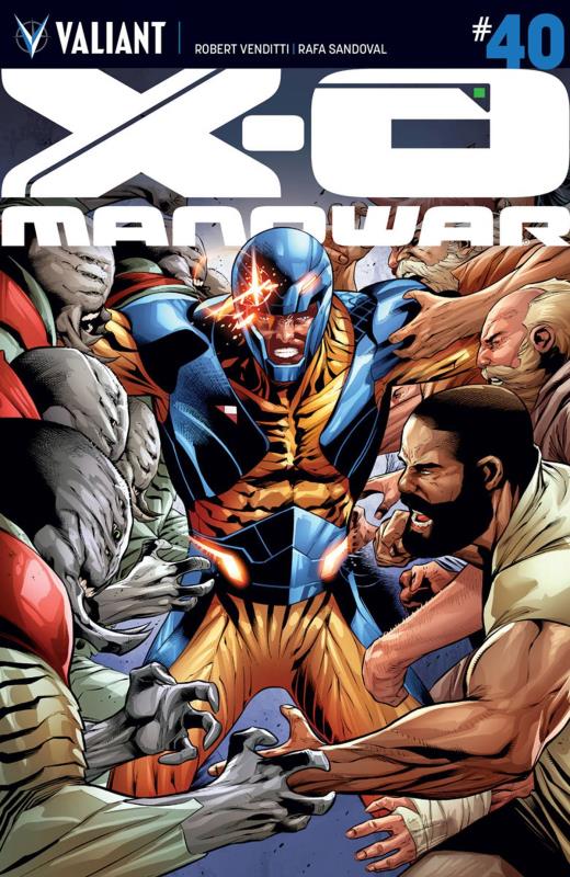 X-O MANOWAR #40 CVR A SANDOVAL