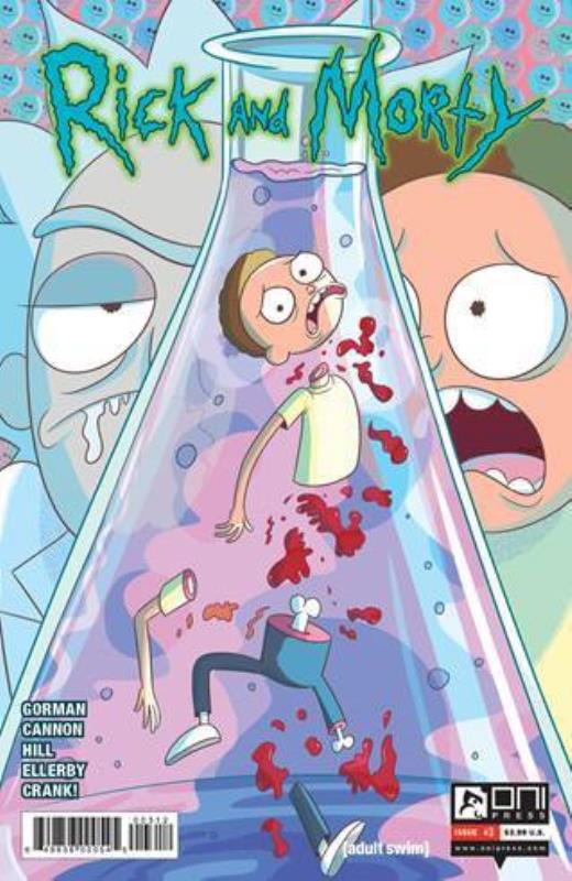 RICK & MORTY #3 2ND PTG