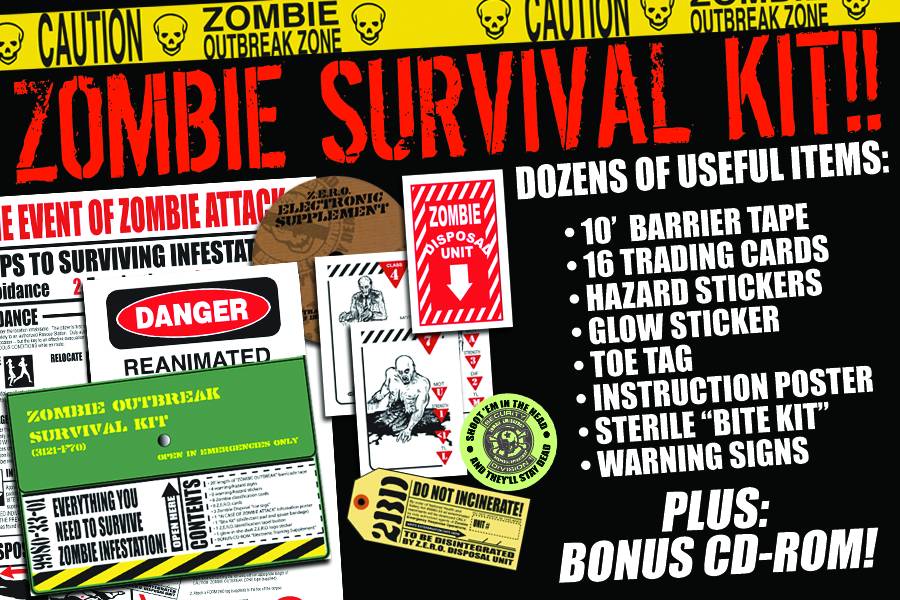 ZOMBIE OUTBREAK SURVIVAL KIT