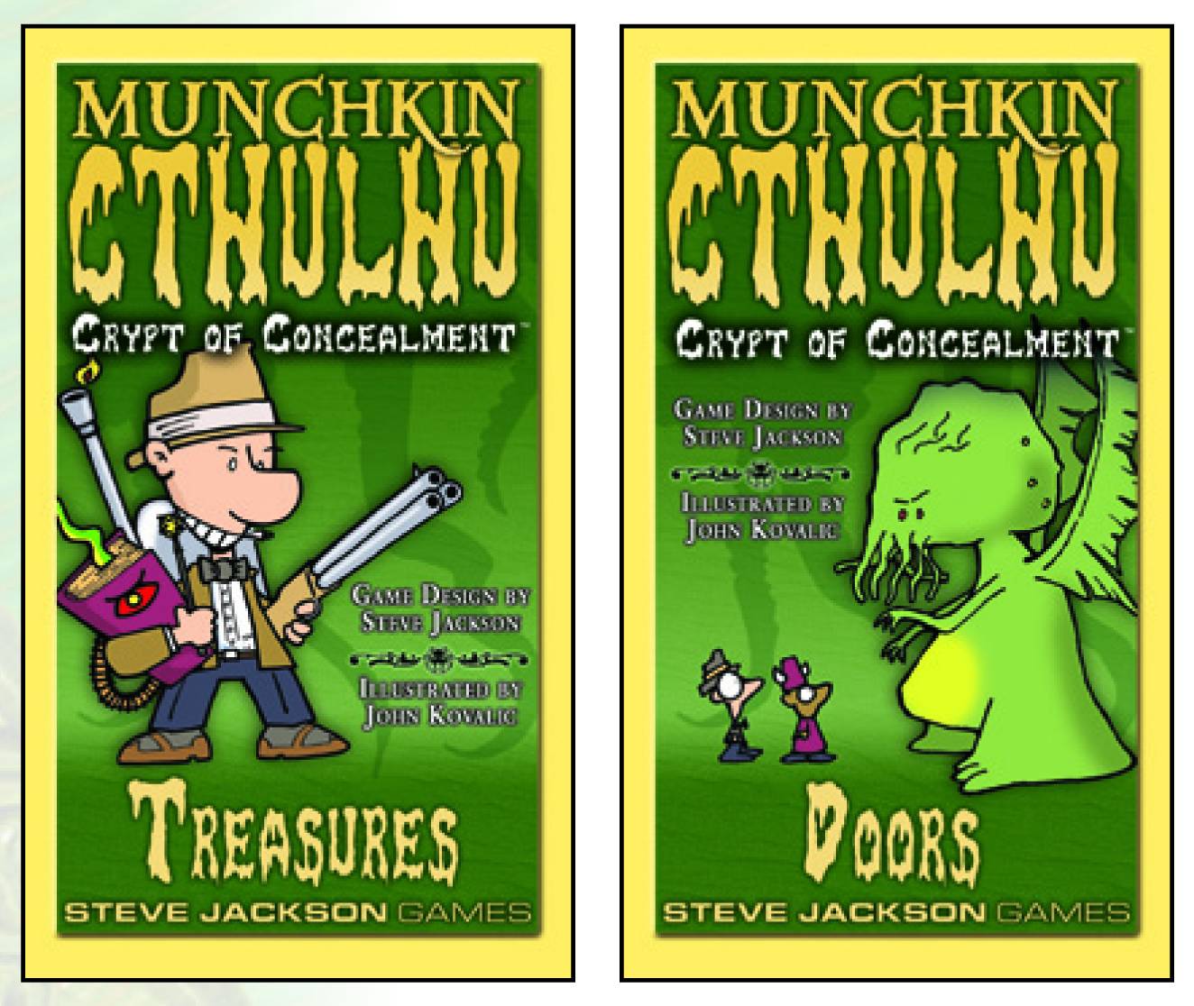 MUNCHKIN CTHULHU CRYPTS OF CONCEALMENT