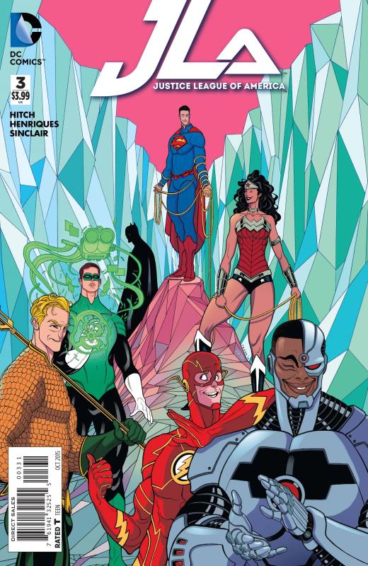 JUSTICE LEAGUE OF AMERICA #3 1:25 VARIANT ED