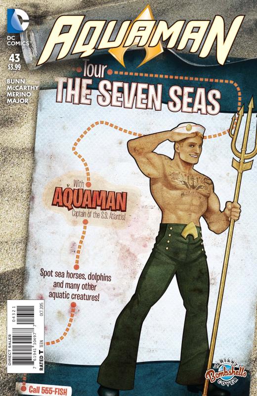 AQUAMAN #43 BOMBSHELLS VARIANT ED