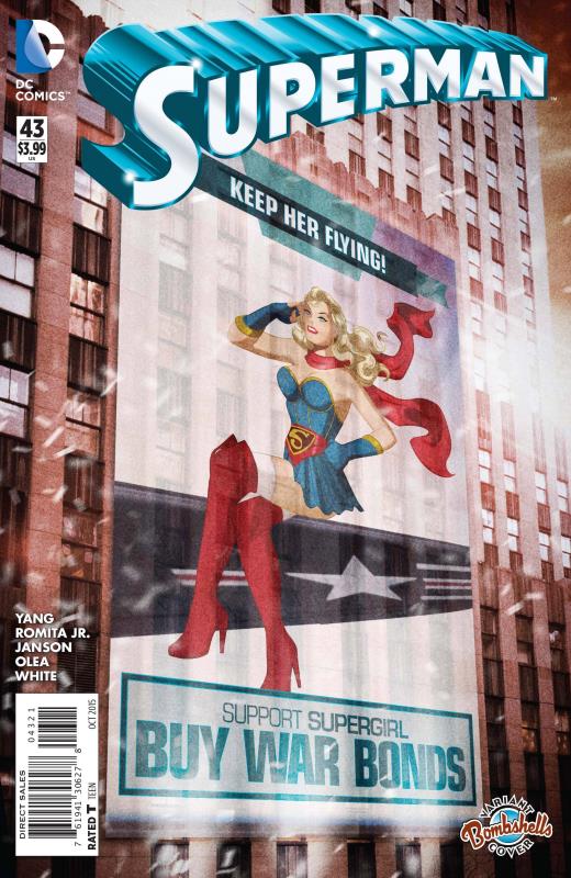 SUPERMAN #43 BOMBSHELLS VARIANT ED