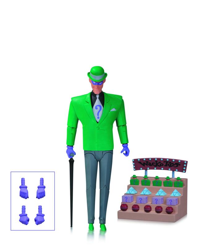 BATMAN ANIMATED BAS RIDDLER ACTION FIGURE(RES)