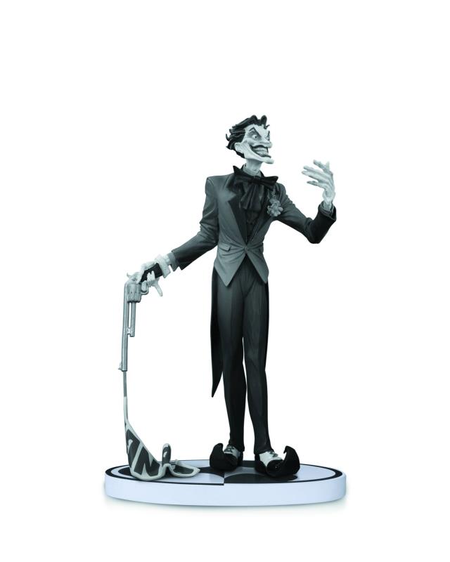 BATMAN BLACK & WHITE STATUE JOKER BY JIM LEE 2ND ED