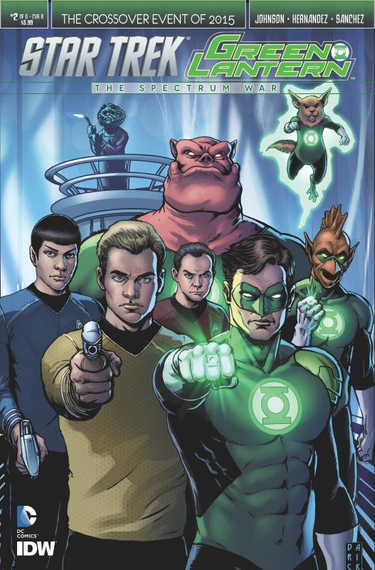 STAR TREK GREEN LANTERN #2 (OF 6) REG ROBERTSON