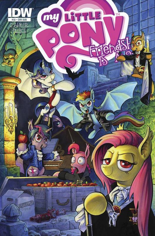 MY LITTLE PONY FRIENDSHIP IS MAGIC #33 SUBSCRIPTION VARIANT