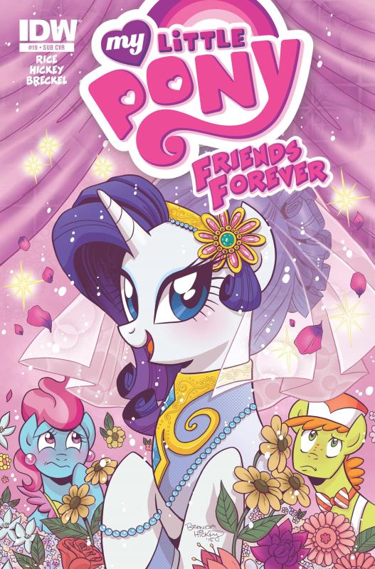 MY LITTLE PONY FRIENDS FOREVER #19 SUBSCRIPTION VARIANT