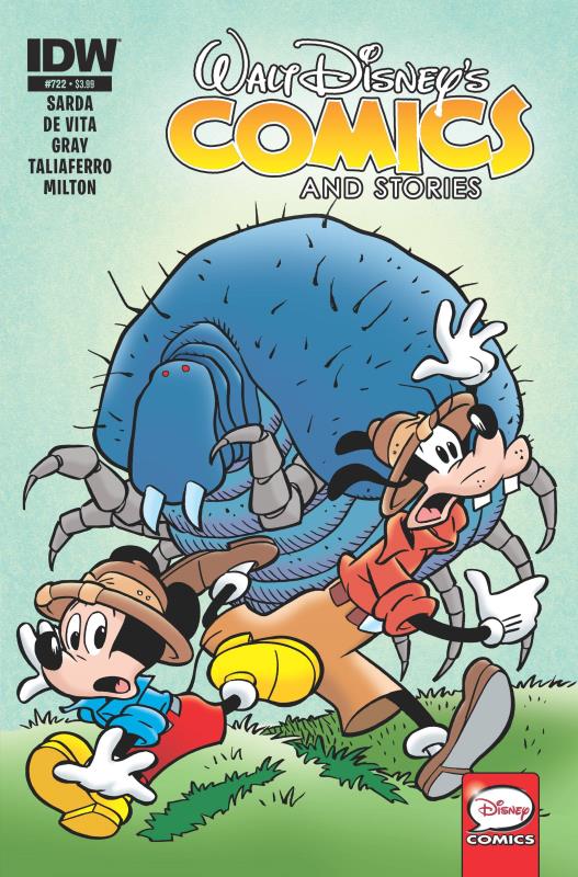 WALT DISNEY COMICS & STORIES #722