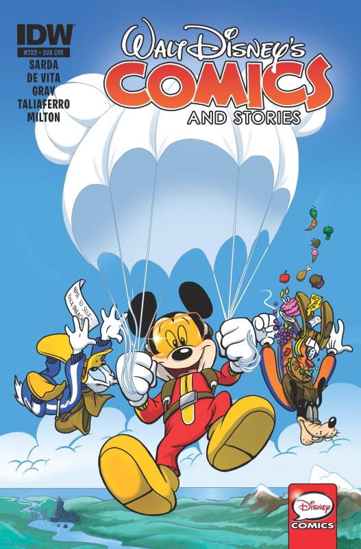 WALT DISNEY COMICS & STORIES #722 SUBSCRIPTION VARIANT