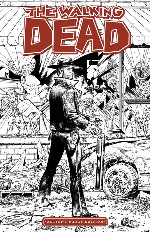 IMAGE GIANT SIZED ARTISTS PROOF ED WALKING DEAD #1 (MR)