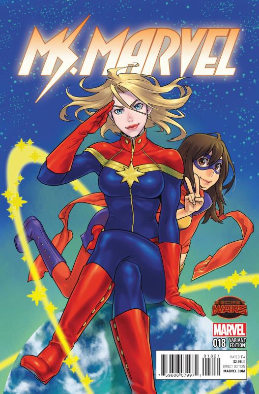 MS MARVEL #18 MANGA VARIANT