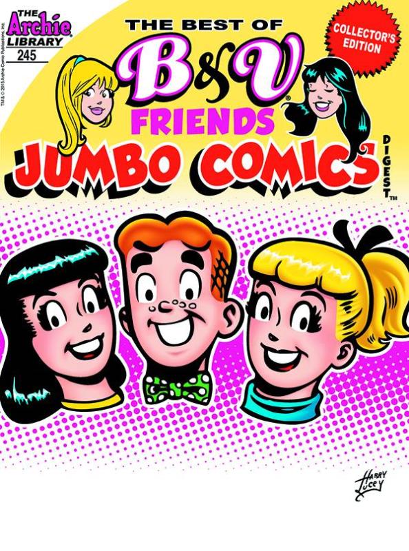 B & V FRIENDS JUMBO COMICS DOUBLE DIGEST #245