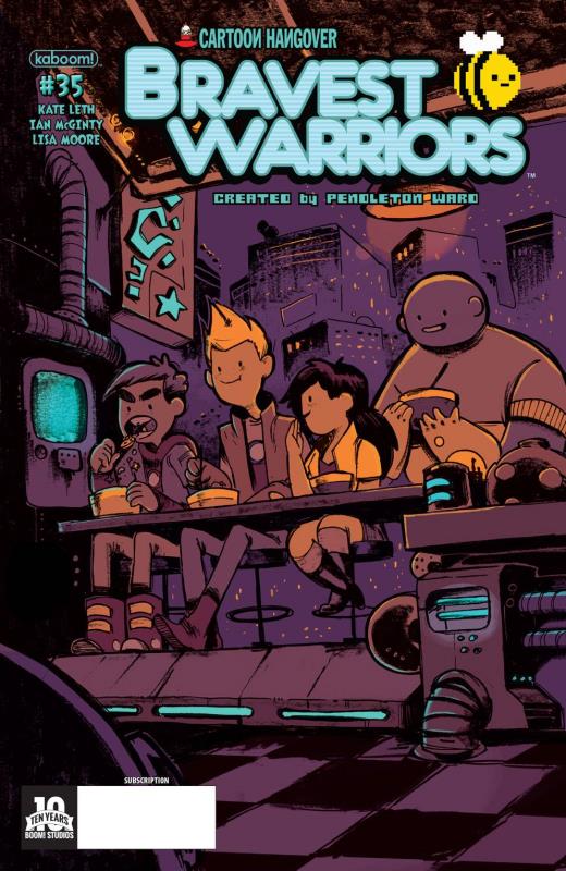 BRAVEST WARRIORS #35 SUBSCRIPTION BREAULT VARIANT