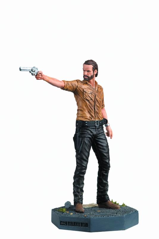 WALKING DEAD FIG MAG #1 RICK GRIMES