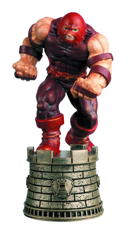 MARVEL CHESS FIG COLL MAG #42 JUGGERNAUT BLACK ROOK