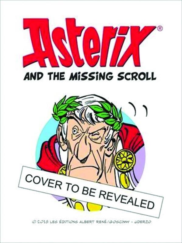 ASTERIX AND THE MISSING SCROLL HARDCOVER