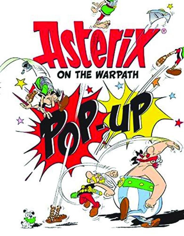 ASTERIX ON THE WARPATH POP UP BOOK HARDCOVER