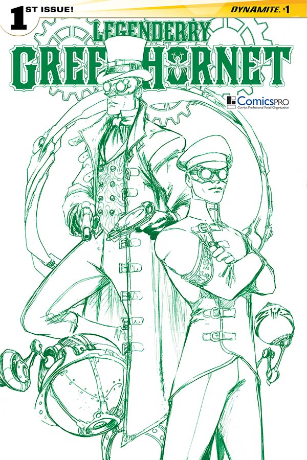 LEGENDARY GREEN HORNET #1 COMICSPRO VARIANT