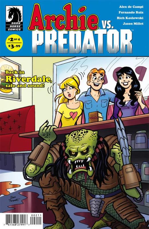 ARCHIE VS PREDATOR #2 PARENT MAIN CVR