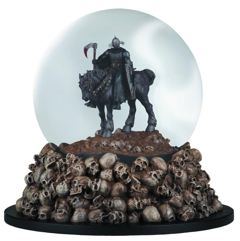 FRANK FRAZETTAS DEATH DEALER SNOWGLOBE