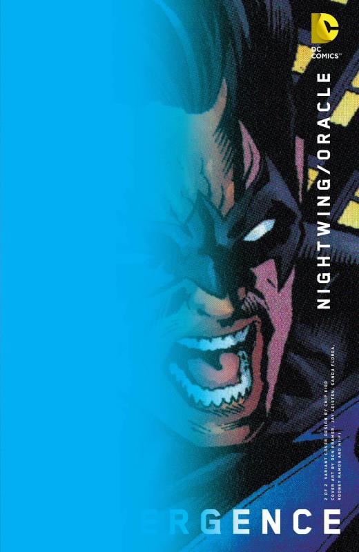 CONVERGENCE NIGHTWING ORACLE #2 CHIP KIDD VARIANT ED