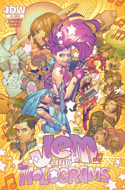 JEM & THE HOLOGRAMS #3 1:10 VARIANT