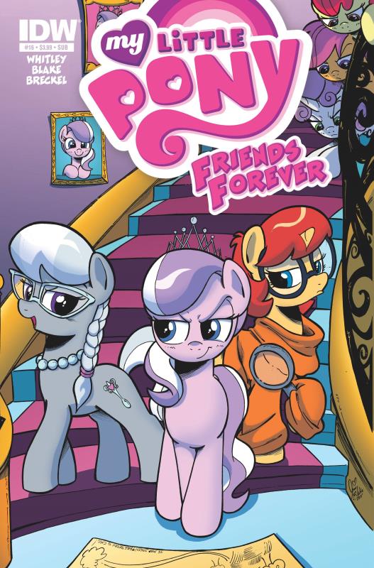 MY LITTLE PONY FRIENDS FOREVER #16 SUBSCRIPTION VARIANT