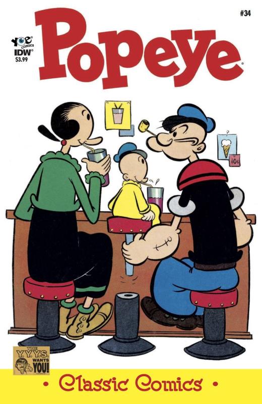 POPEYE CLASSICS ONGOING #34