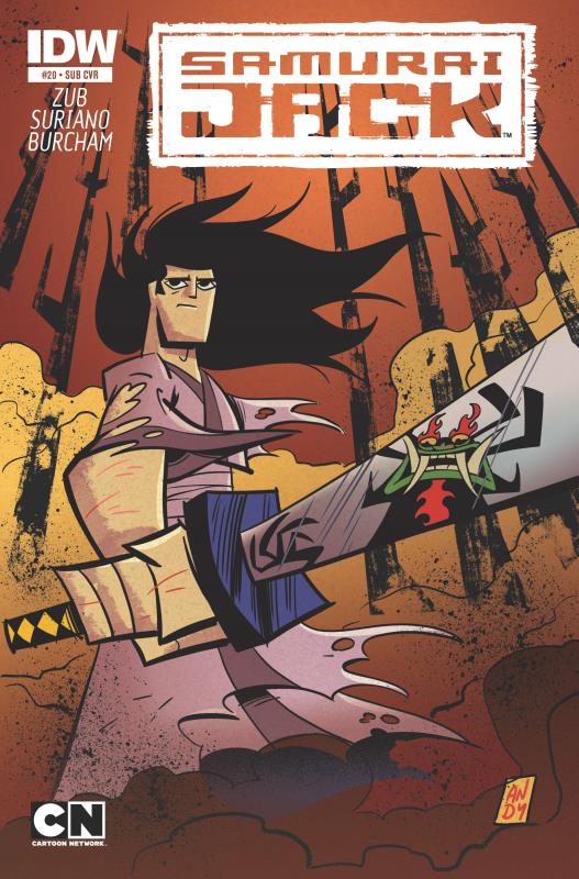 SAMURAI JACK #20 SUBSCRIPTION VARIANT