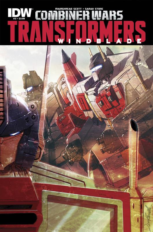 TRANSFORMERS WINDBLADE COMBINER WARS #3 SUBSCRIPTION VARIANT