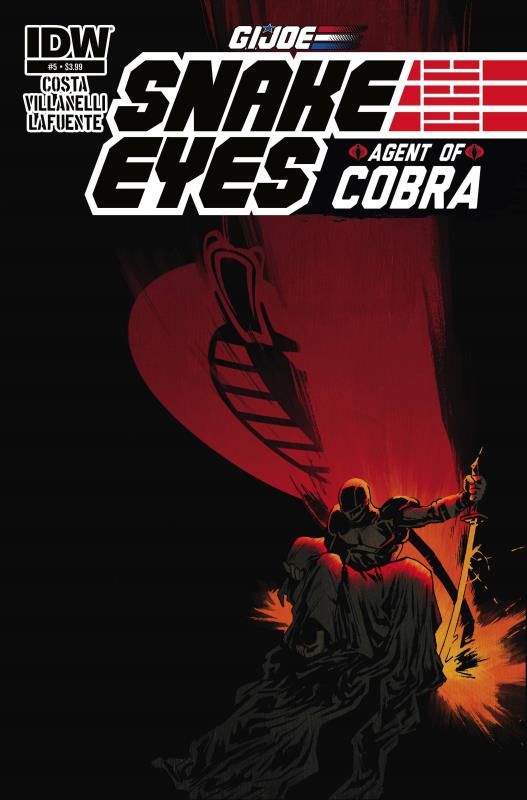 GI JOE SNAKE EYES AGENT OF COBRA #5 (OF 5)