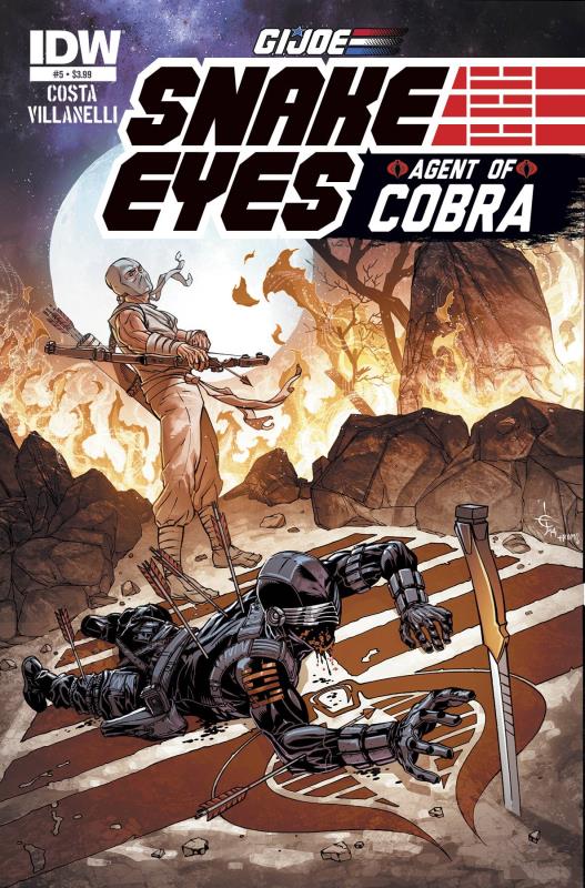 GI JOE SNAKE EYES AGENT OF COBRA #5 (OF 5) SUBSCRIPTION VARIANT