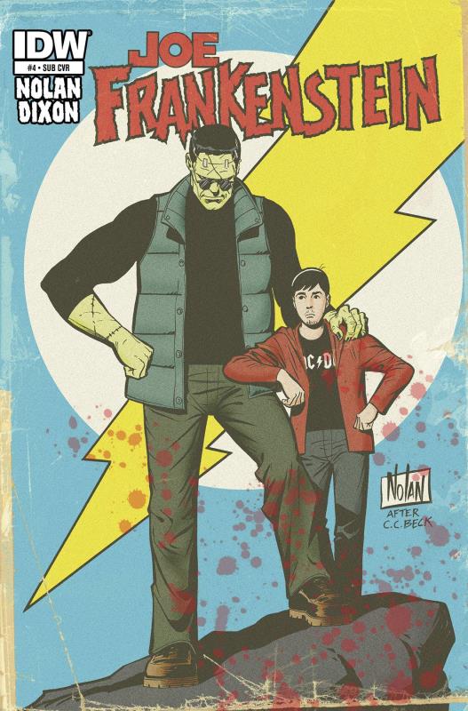 JOE FRANKENSTEIN #4 (OF 4) SUBSCRIPTION VARIANT