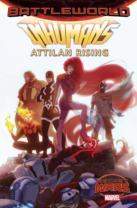 INHUMANS ATTILAN RISING #1 1:20 FORBES PROMO VARIANT