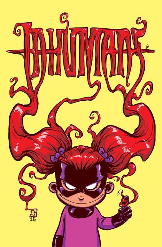 INHUMANS ATTILAN RISING #1 YOUNG VARIANT