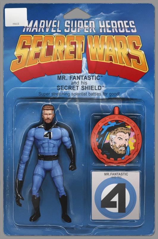 SECRET WARS JOURNAL #1 (OF 5) CHRISTOPHER ACTION FIGURE VARIANT