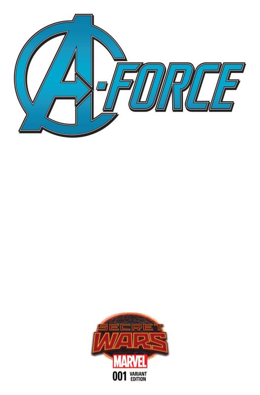 A-FORCE #1 BLANK VARIANT