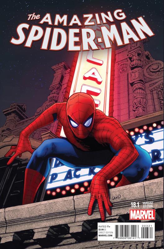 AMAZING SPIDER-MAN #18.1 LAND VARIANT