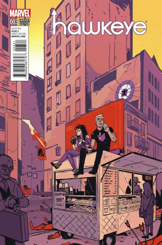 ALL NEW HAWKEYE #3 NYC VARIANT