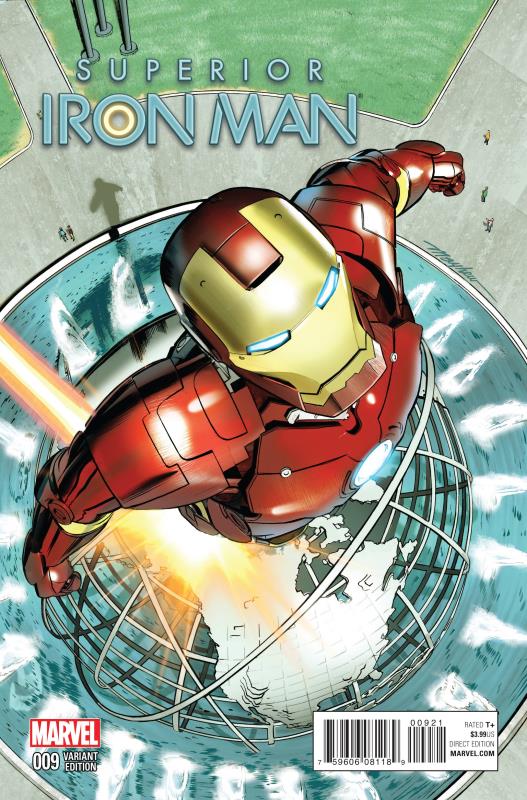 SUPERIOR IRON MAN #9 NYC VARIANT