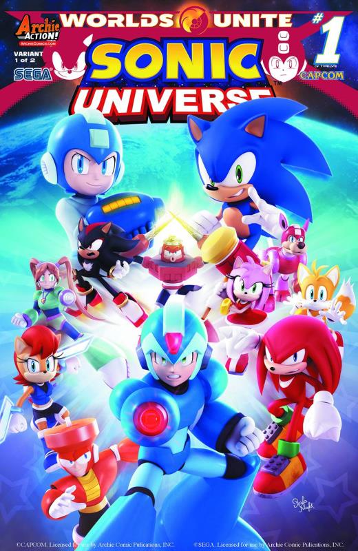 SONIC UNIVERSE #76 RAFA KNIGHT CROSSOVER KICK-OFF VARIANT CVR